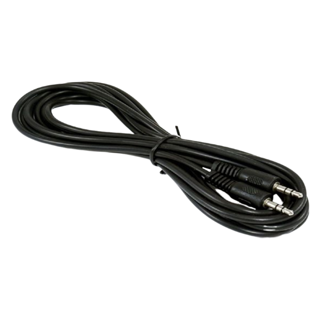 CABLE AUXILIAR MACHO A MACHO 1.5 METROS