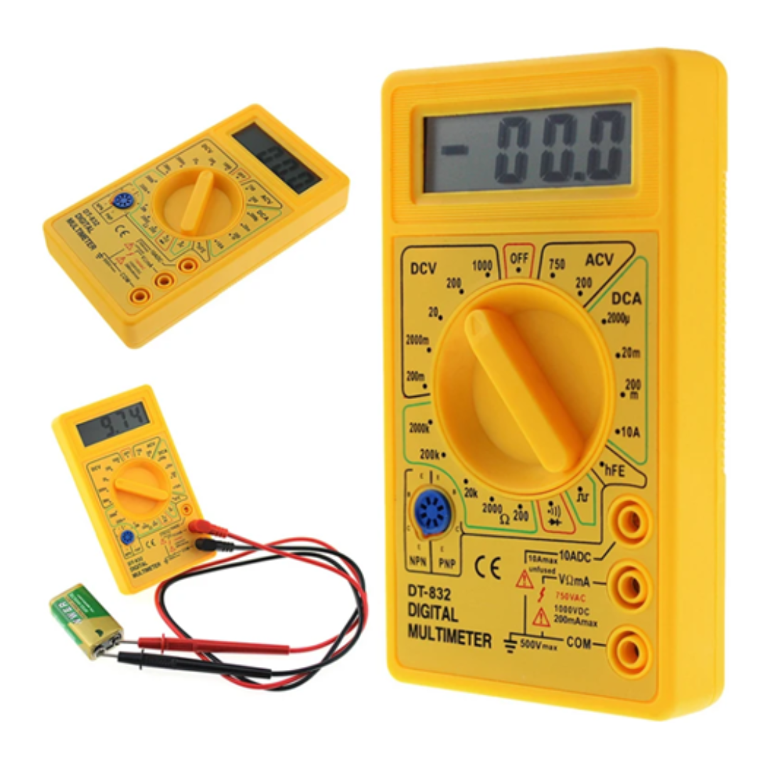 TESTER MULTIMETRO DIGITAL DT-832