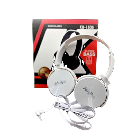 AURICULAR SUPER BASS KEIBO KB-1505 CON MICRÓFONO