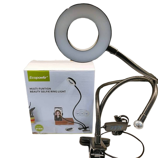 ARO LED EP-6610 CON SOPORTE PARA CELULAR