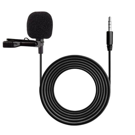 MICRÓFONO SOLAPERO ESTÉREO DE 1.5 / 3 / 10 MTS