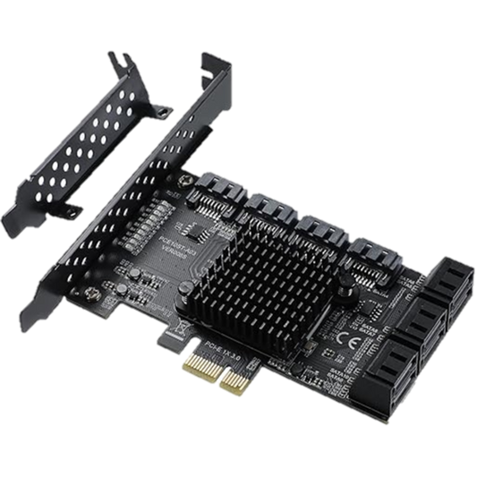 PLACA PCI EXPRESS SATA 3.0 DE 10 PUERTOS