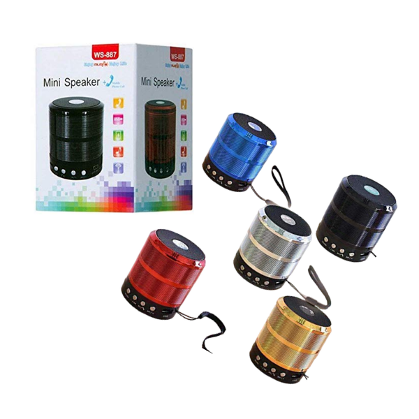 MINI SPEAKER WS-887 BT/FM/USB