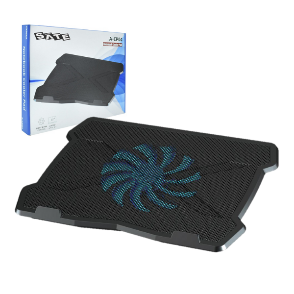 SOPORTE CON COOLER SATE PARA NOTEBOOK A-CP04