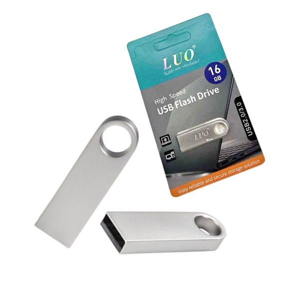 PENDRIVE DE METAL LUO 16 GB
