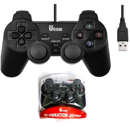 CONTROL ANALOGICO USB NEGRO PARA PC