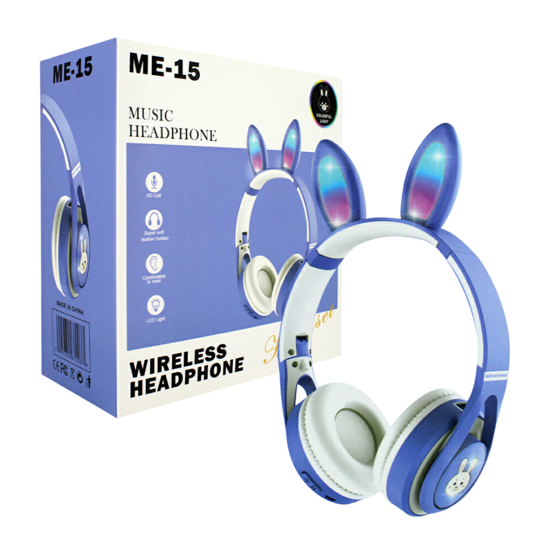 AURICULAR BLUETOOTH CONEJO LUO ME-15