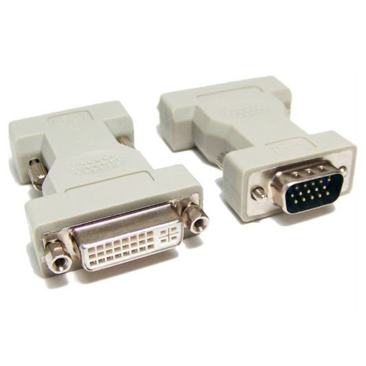 ADAPTADOR VGA MACHO A DVI-I HEMBRA