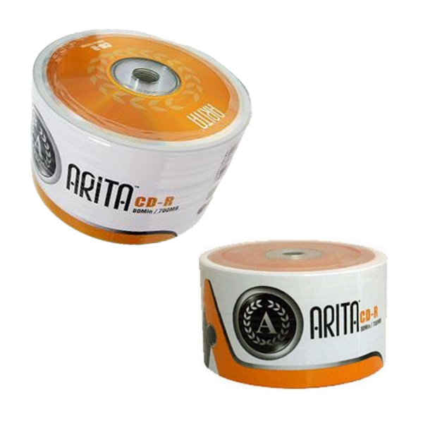 DISCO CD-R TUBO 50 UNIDADES ARITA