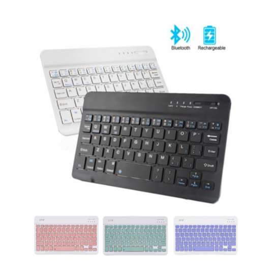 MINI TECLADO 10" BLUETOOTH LUO LU-BT029