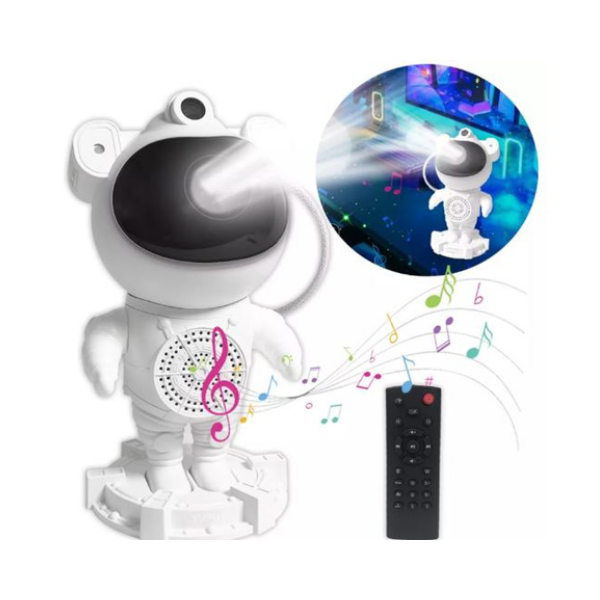 SPEAKER ASTRONAUTA CON LED LU-2111