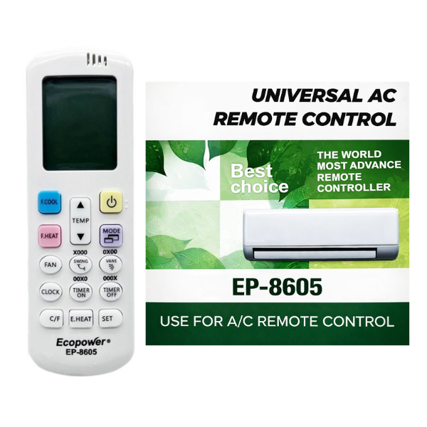 CONTROL UNIVERSAL PARA AIRE EP-8605