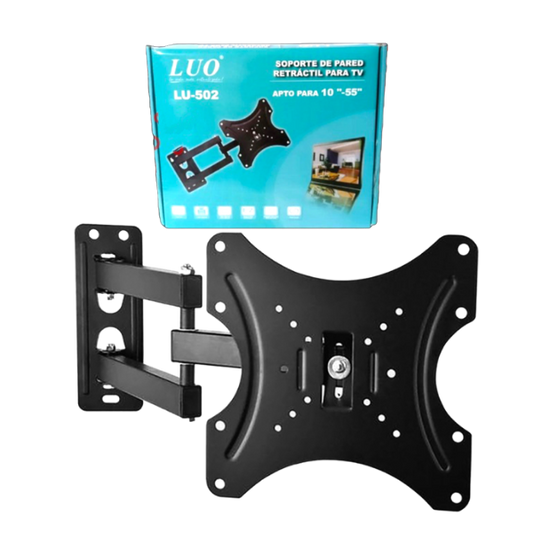 SOPORTE PARA TV MOVIBLE 10"- 55" LUO LU-502