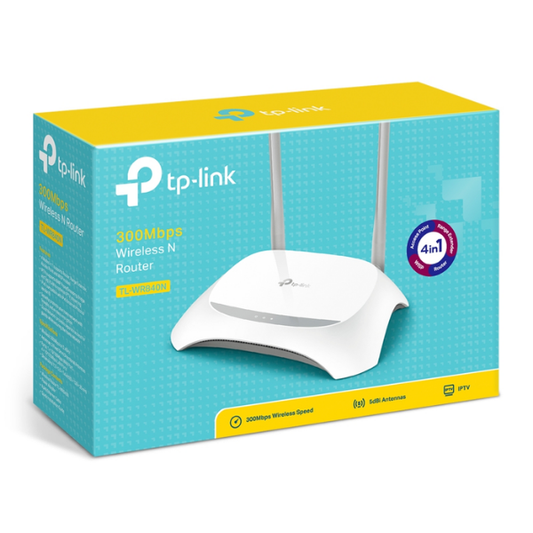 ROUTER TP-LINK TL-WR840N 300MBPS 2 ANTENAS