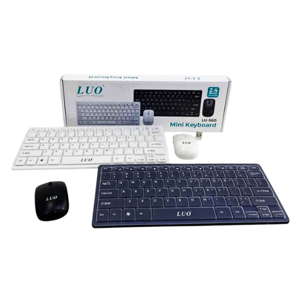MINI TECLADO C/MOUSE INALAMBRICO LU-560