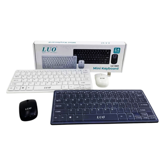 MINI TECLADO C/MOUSE INALAMBRICO LU-560