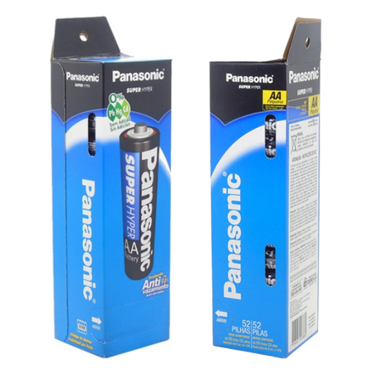 PILA AA X4 PANASONIC 1.5V - PACK 52