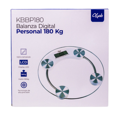 BALANZA PERSONAL KRAB KBBP180 180KG