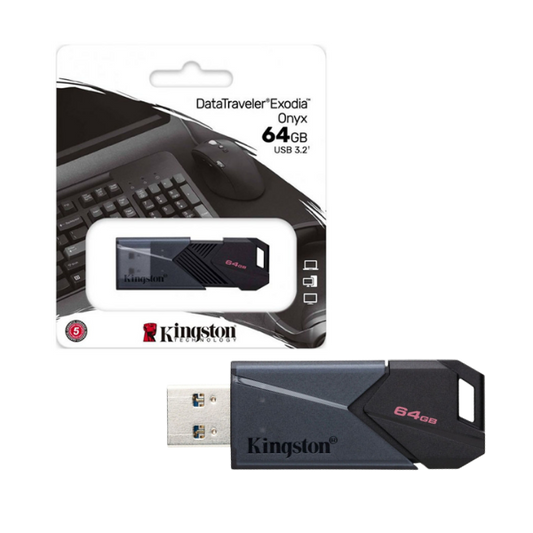 PENDRIVE KINGSTON EXODIA ONYX 64 GB USB 3.2