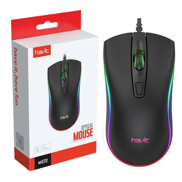MOUSE GAMER HAVIT HV-MS72 USB