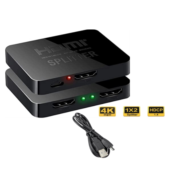 SPLITTER HDMI ACTIVO 1X2