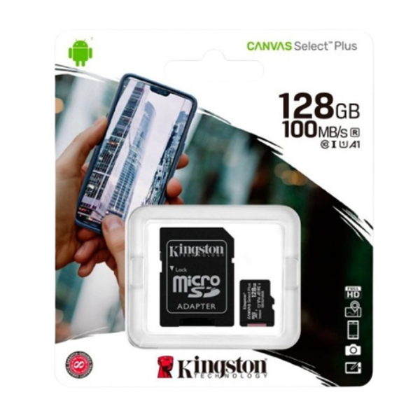 MEMORY CARD KINGSTON CAT 10 DE 32 / 64 / 128 / 256 GB