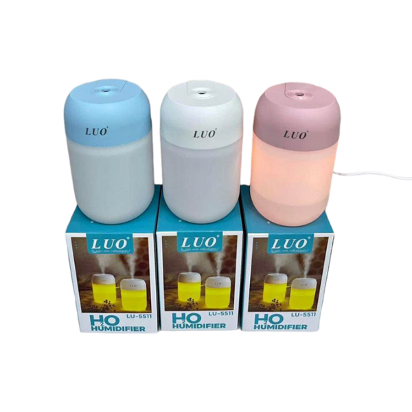 MINI HUMIDIFICADOR CON LED LUO H2O LU-5511