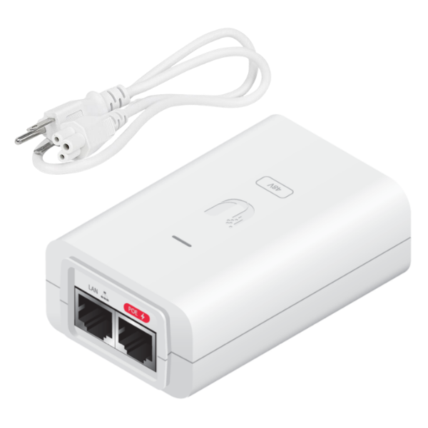 ADAPTADOR UBIQUITI POE INYECTOR 48V - 24W - 0.5A