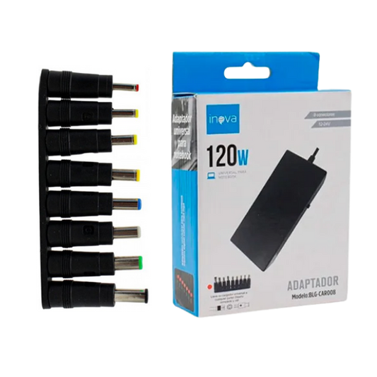 CARGADOR UNIVERSAL PARA NOTEBOOK INOVA BLG-CAR0008