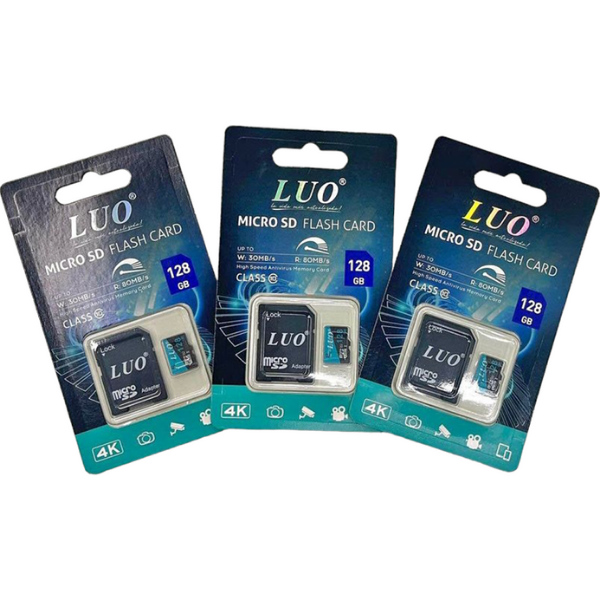 MEMORY CARD LUO CAT.10 DE 16 / 32 / 64 / 128 GB