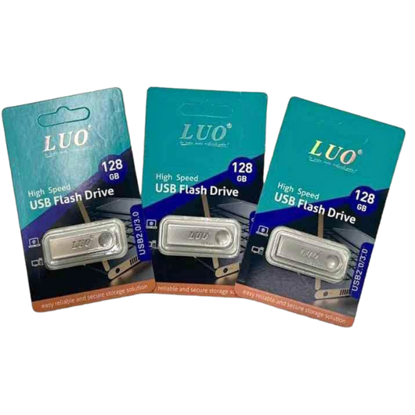 PENDRIVE DE METAL LUO 128 GB