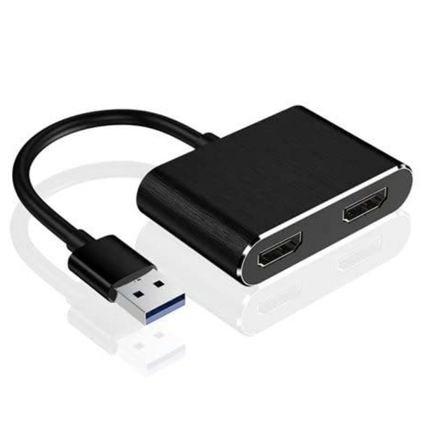 USB 3.0 A HDMI DUAL SPLITTER
