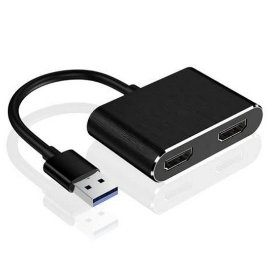 USB 3.0 A HDMI DUAL SPLITTER