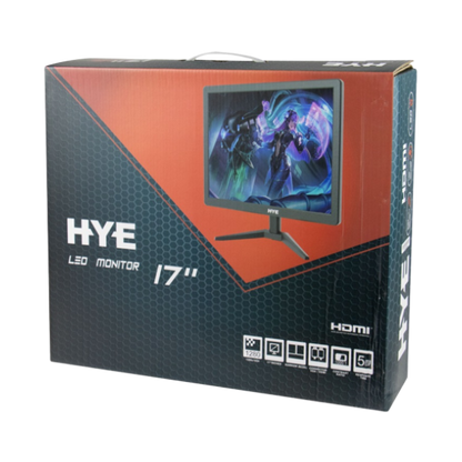 MONITOR 17" HYE HYE17NLM LED HDMI/VGA