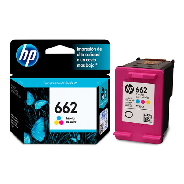CARTUCHO DE TINTA HP 662 CZ104AL COLOR