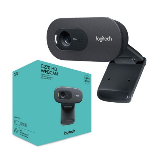 WEBCAM LOGITECH C270 HD 720P 1280X720 3MP
