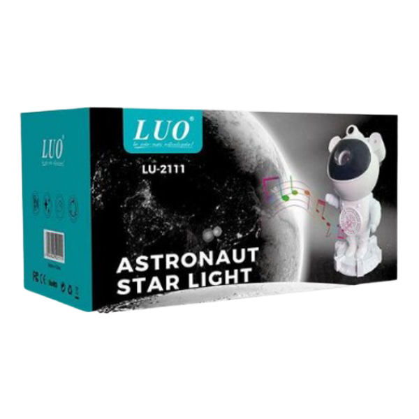 SPEAKER ASTRONAUTA CON LED LU-2111