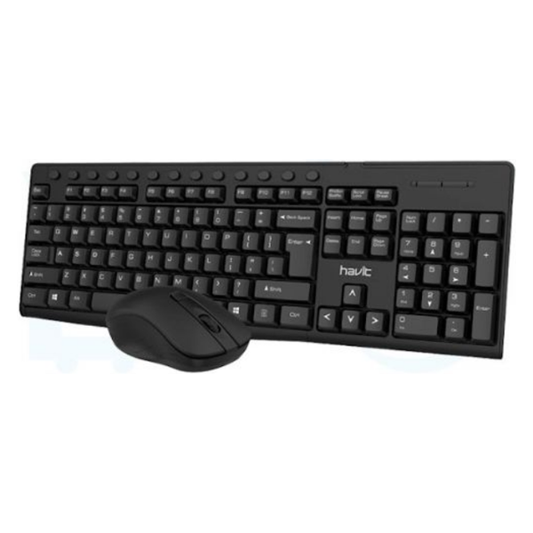 TECLADO CON MOUSE INALÁMBRICO HAVIT HV-KB257