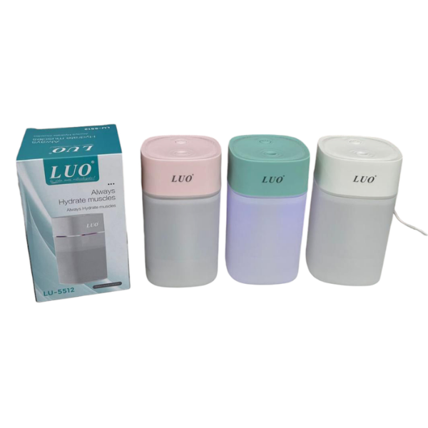 HUMIDIFICADOR CON LED 400ML LU-5512