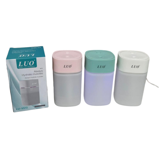 HUMIDIFICADOR CON LED 400ML LU-5512