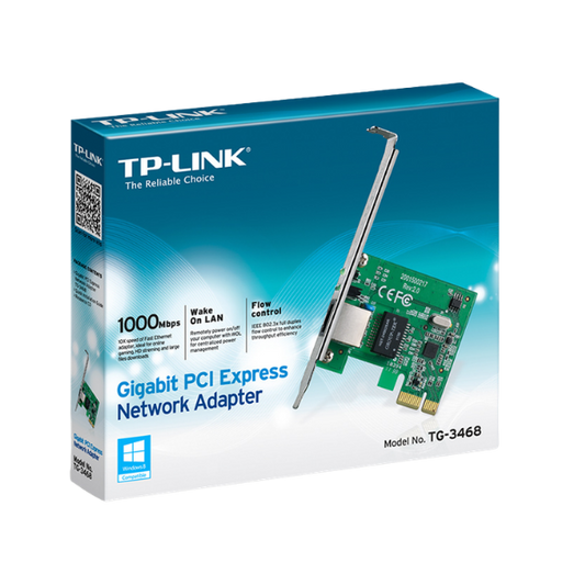 PLACA DE RED TP-LINK TG-3468 PCI-E GIGABIT 10/100/1000MBPS
