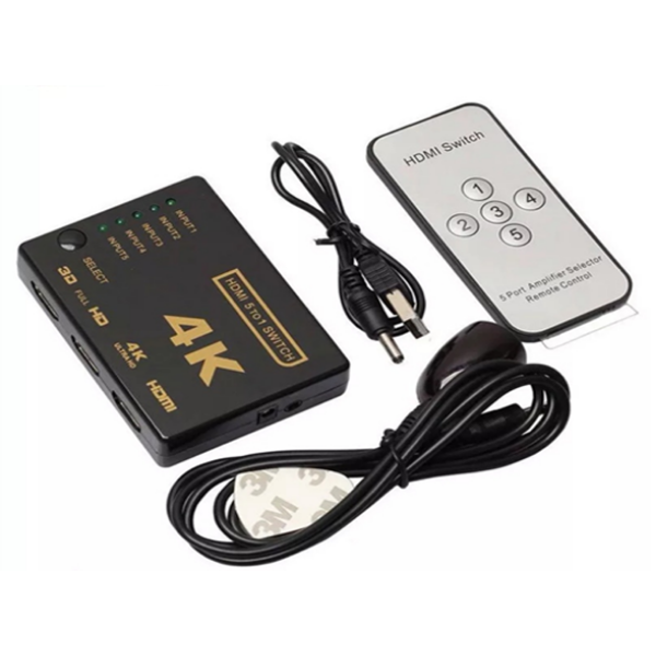SWITCH HDMI 5X1 CON CONTROL