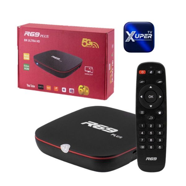 TV BOX R69 PLUS 8K 512GB