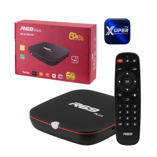 TV BOX R69 PLUS 8K 512GB