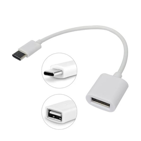 OTG TIPO C A USB CON CABLE LU-X02