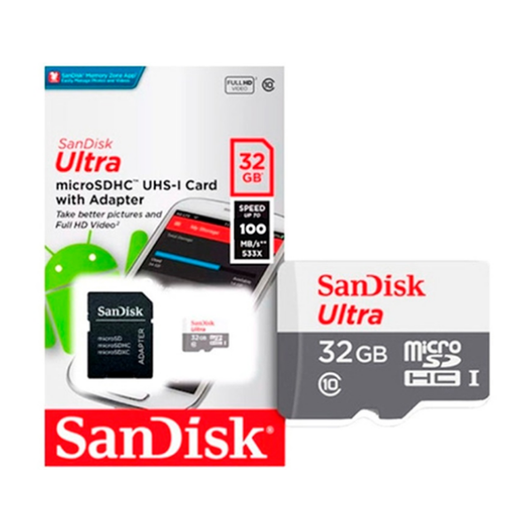 MEMORY CARD SANDISK CAT.10 DE 16 / 32 / 64 / 128 GB