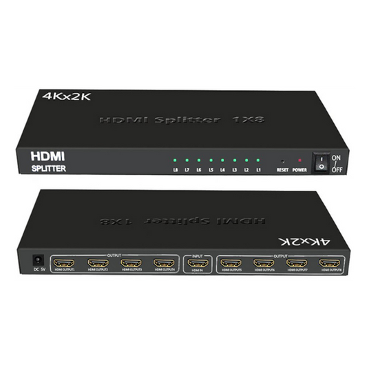 SPLITTER HDMI ACTIVO 1X8