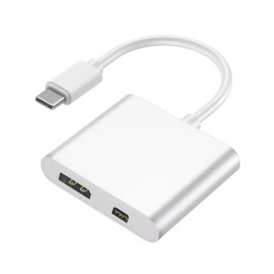 USB C 2 EN 1 DISPLAYPORT Y MINI DP