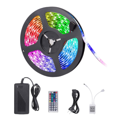 CINTA LED 44RGB CON CONTROL LU-09 5 MTS