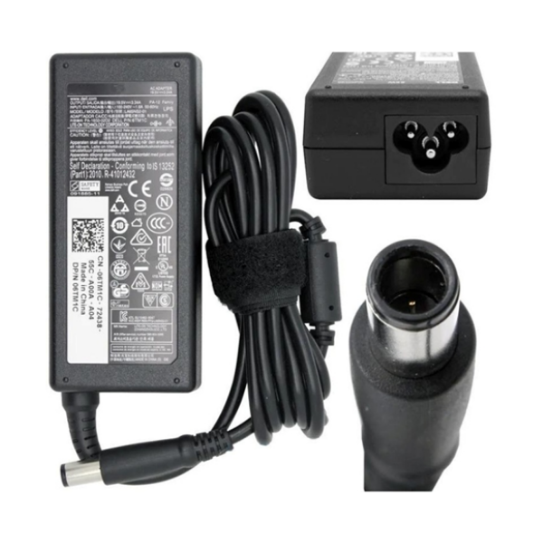 CARGADOR NOTEBOOK DELL / HP 90W PUNTA GRUESA